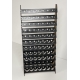 77 Pot Paint Rack Vallejo size Black and White